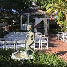 Wedding Courtyard at Lake Lucerne